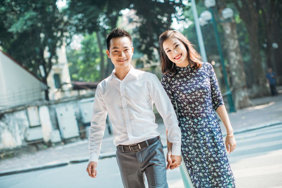 Couple talking about their future plans