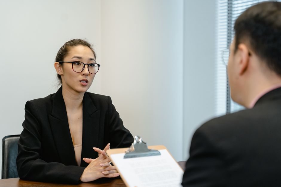 An internship interview